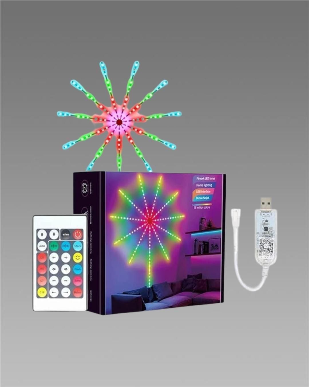 Fireworks Light - LED, USB Powered, Multicolor